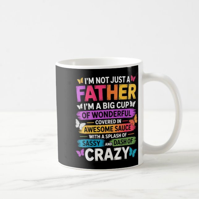 Mug Sy Father Funny Quote Dad Humor Men Women  (Droite)