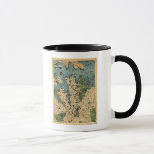 Mug Sydney, AustralieCarte panoramique