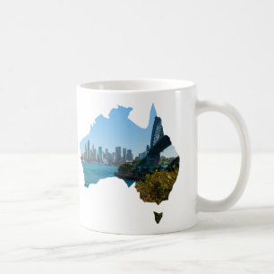 Mug Sydney Harbour Bridge & Opera House Skyline Custom