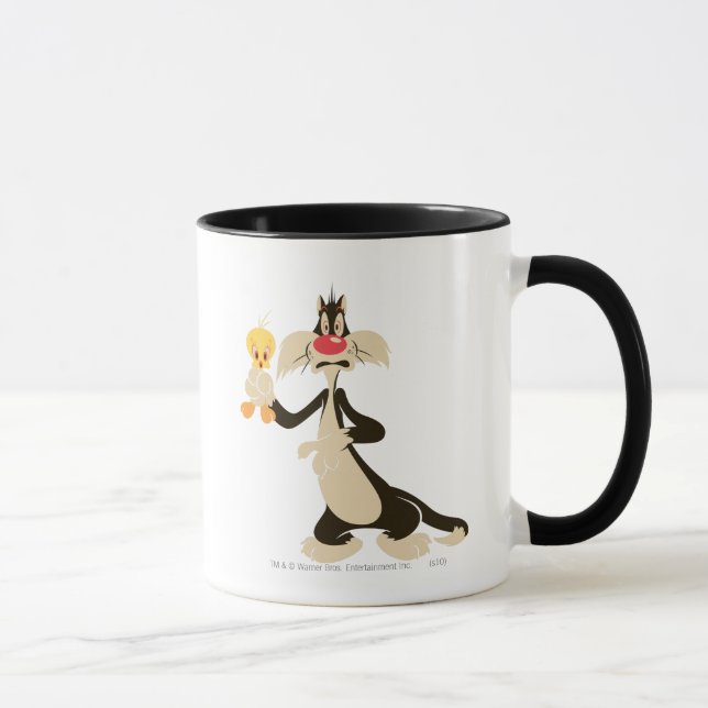 Mug SYLVESTER™ avec TWEETY™ (Droite)