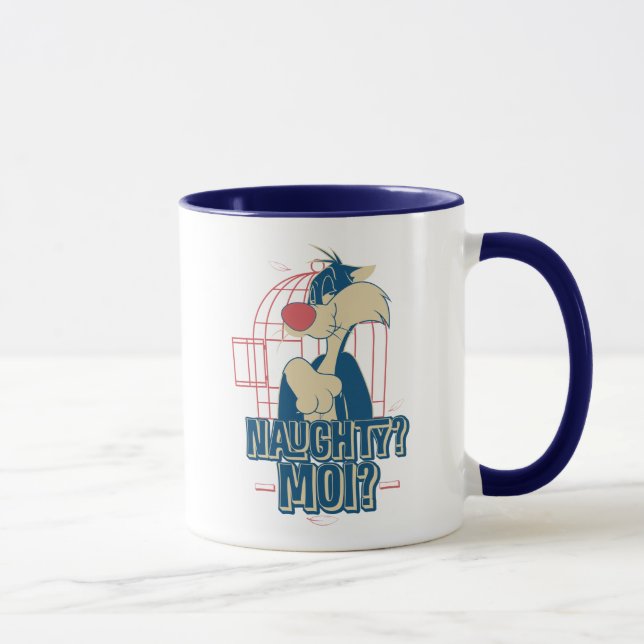 Mug SYLVESTER™ - Naughty ? Moi ? (Droite)