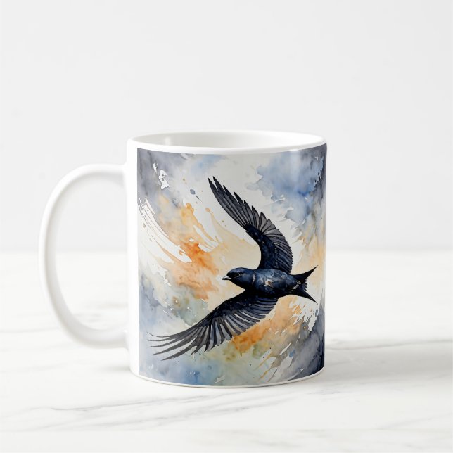 Mug Symbiotique Sky Dancer : Graceful Swift BIrd (Gauche)