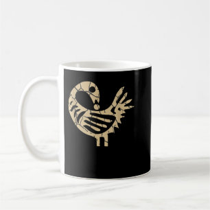 Mug Symbole Adinkra afrocentré Fleur d'Oiseau Sankofa