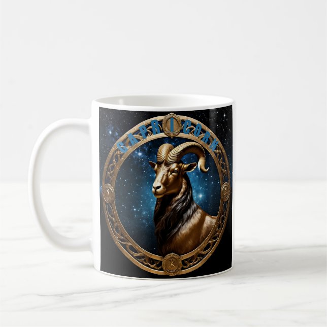 Mug Symbole astrologique de Capricorne (Gauche)