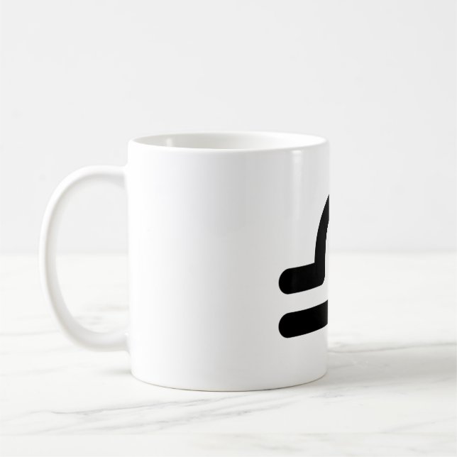 Mug Symbole astrologique de la Libra 5 (Gauche)