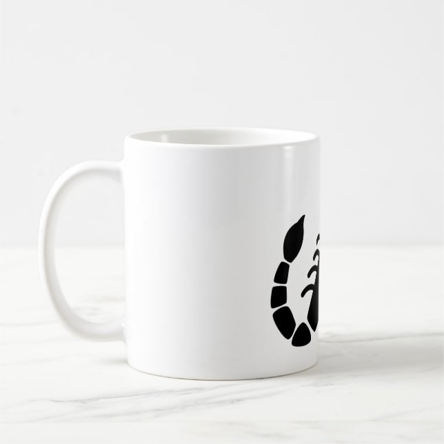 Mug Symbole astrologique Scorpio 4 (Gauche)