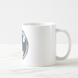 Mug Symbole Batman Logo Grey Grunge