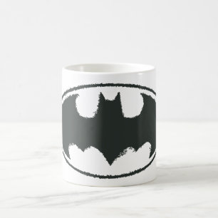 Mug Symbole Batman Logo noir Spray