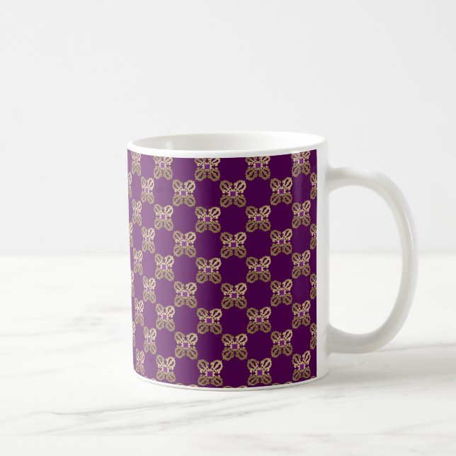 Mug Symbole bouddhiste doré Vajra (Droite)