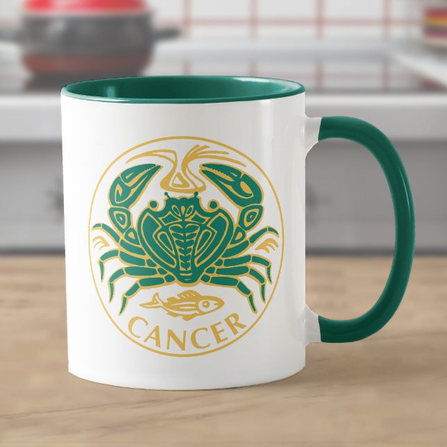 Mug Symbole cancéreux du Zodiaque (Créateur téléchargé)