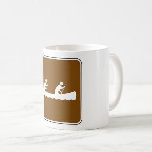 Mug Symbole canoë - Panneau côté route