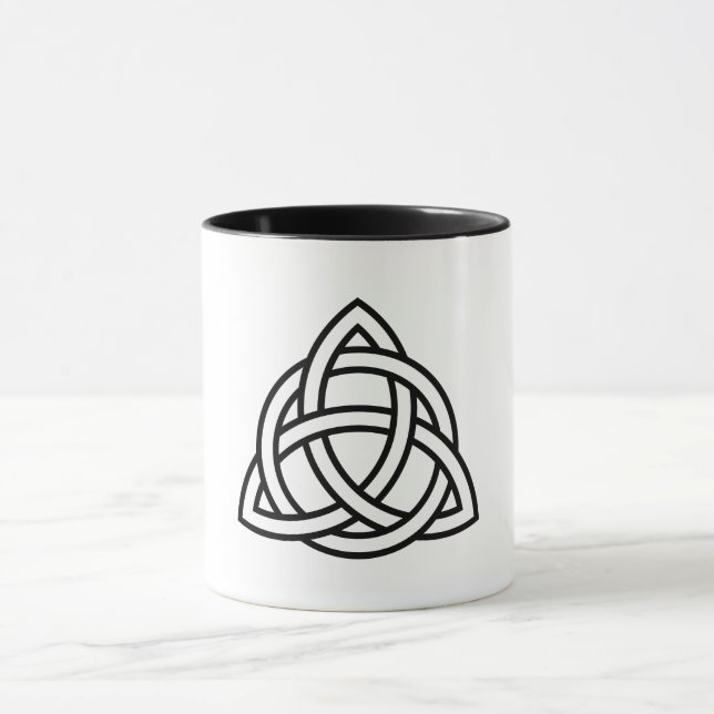 Mug Symbole Celtic Trinity Knot Triquetra Wicca (Centre)