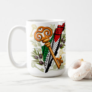 Mug Symbole clé palestinien du droit au retour