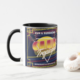 Mug Symbole Club Tropicana Neon
