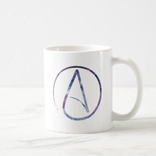 Mug Symbole d'athée de l'espace