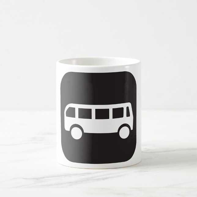 Mug Symbole d'autobus (Créateur téléchargé)