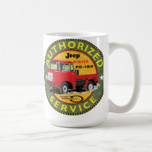 Mug Symbole de camion Willys fc-150