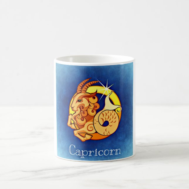 Mug Symbole de Capricorne Zodiac (Centre)