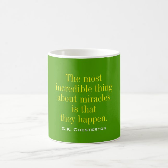Mug Symbole de citation catholique (Centre)