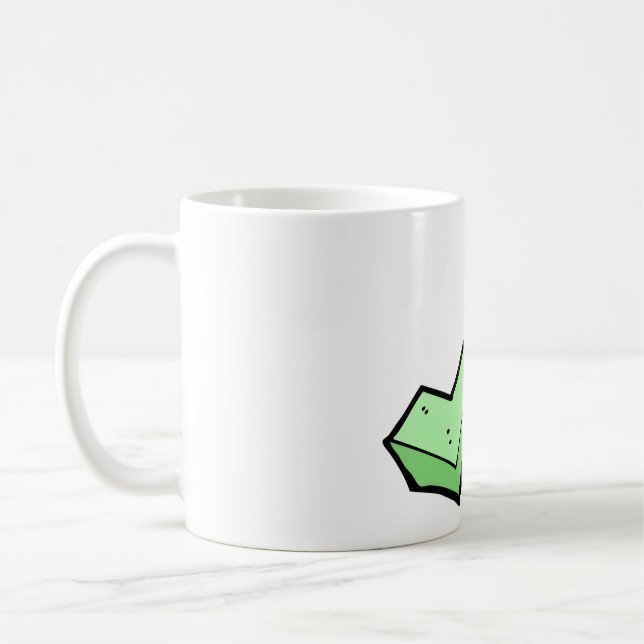Mug Symbole de coche verte (Gauche)