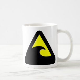 Mug Symbole de danger du tsunami
