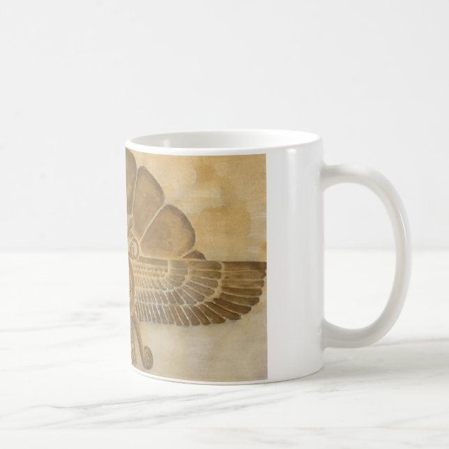 Mug Symbole de Faravahar de Zoroastrian (Droite)