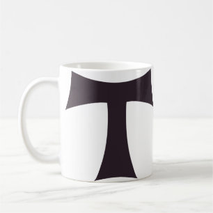 Mug Symbole de foi franciscaine de la Croix de Tau
