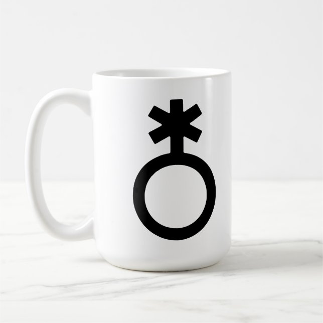 Mug Symbole de genre non binaire (Gauche)