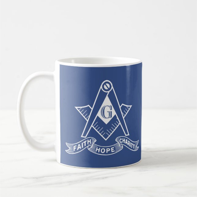 Mug symbole de la franc-maçonnerie (Gauche)