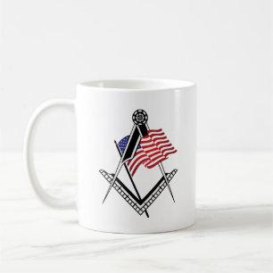 Mug Symbole de la franc-maçonnerie américaine