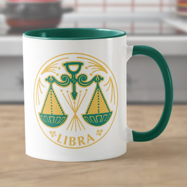 Mug Symbole de la Libra du Zodiaque (Créateur téléchargé)