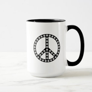 Mug Symbole de la paix de Daisy
