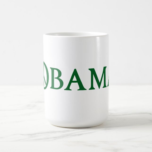Mug SYMBOLE DE LA PAIX D'Obama (Centre)