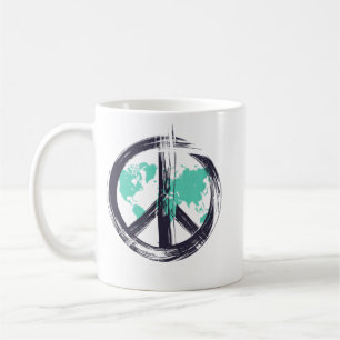 MUG SYMBOLE DE LA PAIX SYMBOLE DE LA PAIX MAIN HOMME F