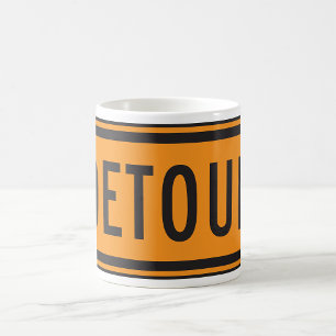 Mug Symbole de la route Detour