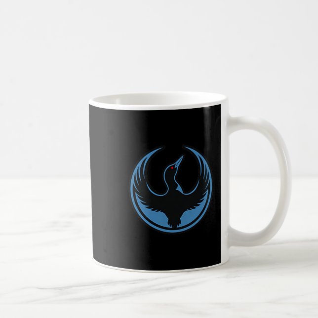 Mug symbole de l'alliance du Minnesota rebel loon mn  (Droite)