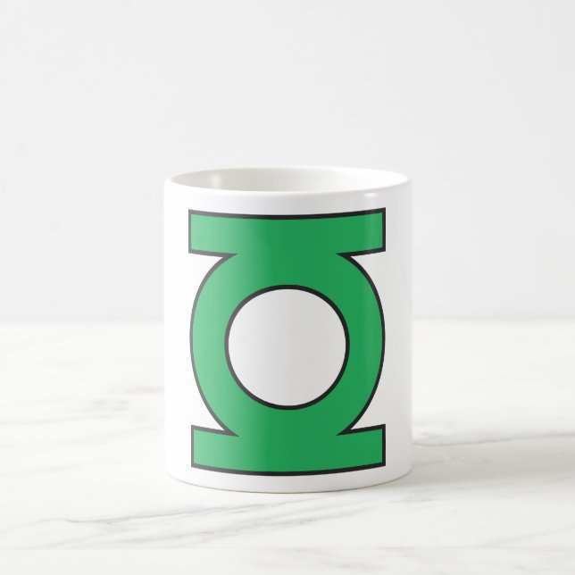 Mug Symbole de lanterne verte (Centre)