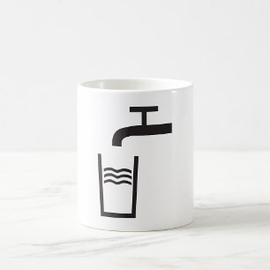 Mug Symbole de l'eau du robinet