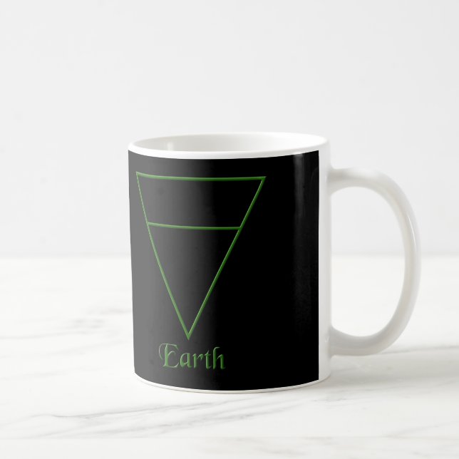 Mug Symbole de l'élément Terre de Pagan (Droite)