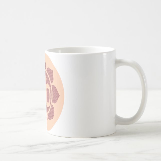 Mug symbole de lotus d'ohm (Droite)