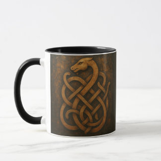 Mug Symbole de nœud de serpent en vieux norrois