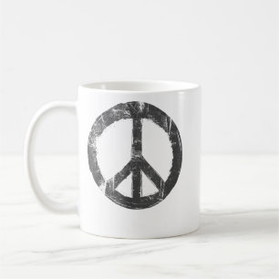 Mug Symbole de paix Retro Vintage