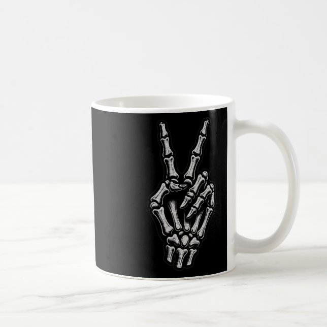 Mug SYMBOLE DE PAIX Squelette 1 (Droite)