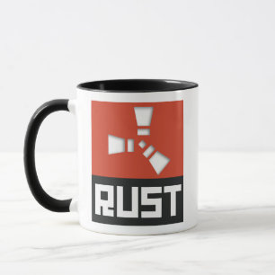 MUG SYMBOLE DE POINTE ÉVITÉ SUR L'OMBRE ROUGE