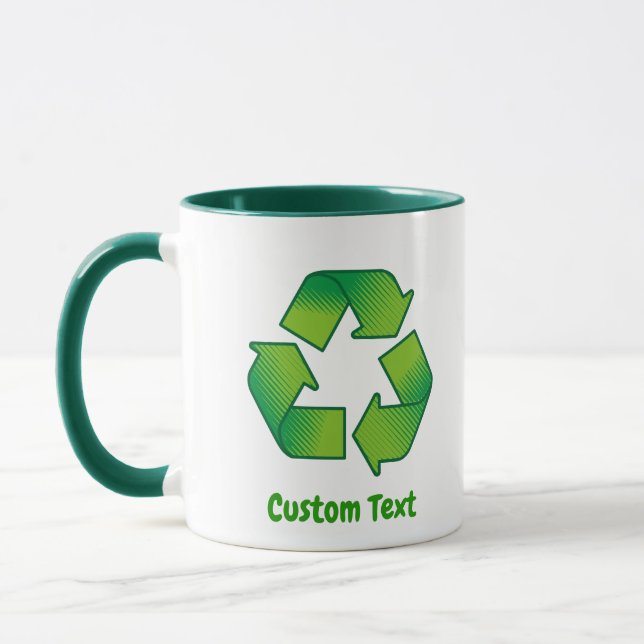 Mug Symbole de recyclage (Gauche)
