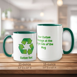 Mug Symbole de recyclage