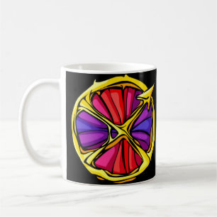 Mug Symbole de Sagittaire de couleur de pierre de gemm