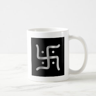 Mug Symbole de svastika de religion de jaïnisme