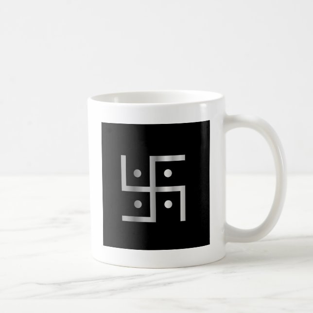 Mug Symbole de svastika d'hindouisme (Droite)