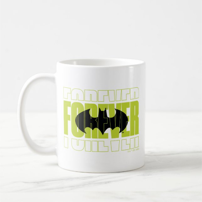 Mug Symbole de typographie de Batman (Gauche)